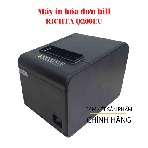 Máy in hóa đơn Richta Q200EU (Sẵn 2 Cổng USB + LAN)