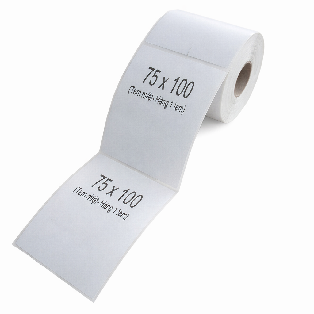 Tem vận chuyển giao hàng Decal nhiệt 75x100 30m