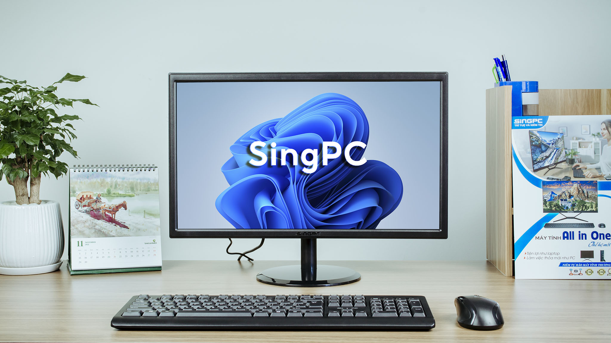 Màn hình SingPC SGP215S LED 21.5 inch