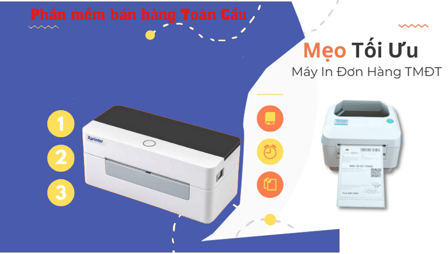 Mẹo tối ưu quy trình sử dụng máy in đơn hàng TMĐT