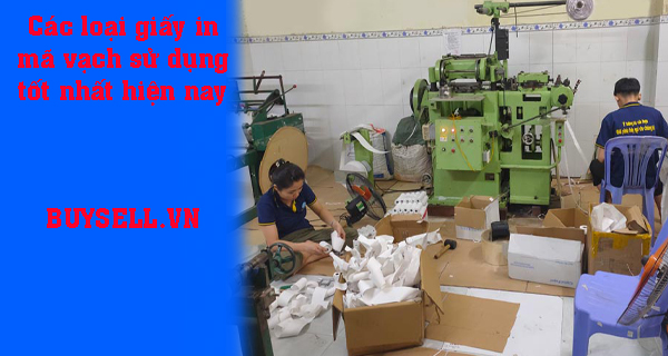 Gợi ý các loại sản phẩm giấy in mã vạch nên được sử dụng nhất hiện nay: