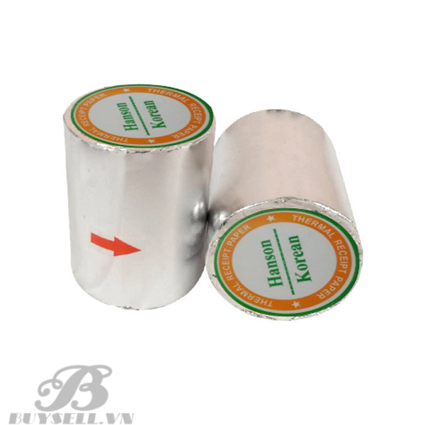 Giấy in bill bọc bạc K57x45mm