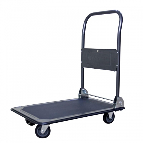 Xe đẩy hàng 4 bánh sàn thép phủ nhám ADVINDEQ HT-170