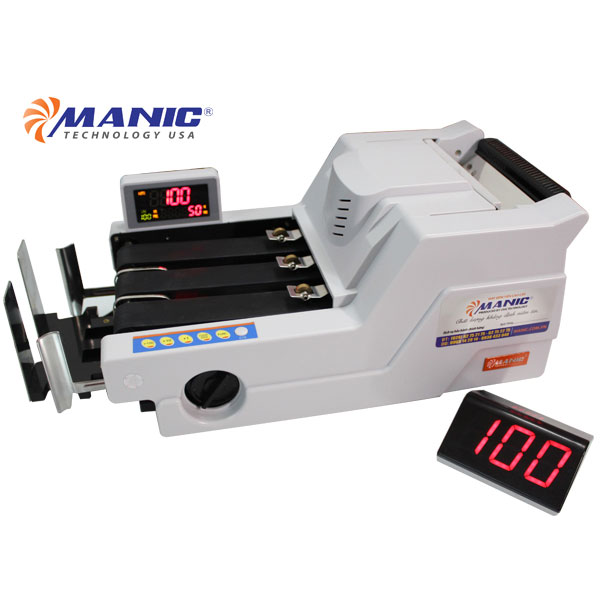 Máy đếm tiền Manic B-6868 Nhật Bản