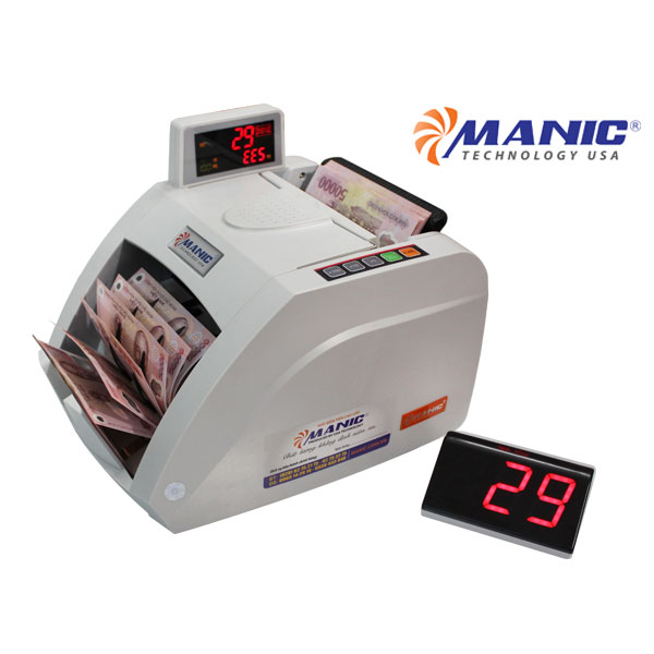 Máy đếm tiền Manic B-9000 Nhật Bản
