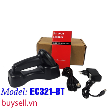Máy quét mã vạch cầm tay không dây EC321-BT