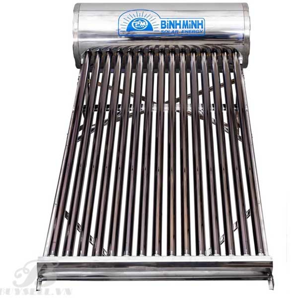Máy Nước Nóng Năng Lượng Mặt Trời Bình Minh 130 Lít (ống đỏ)