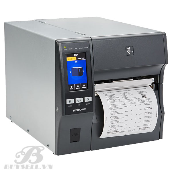 Máy in mã vạch Zebra ZT421