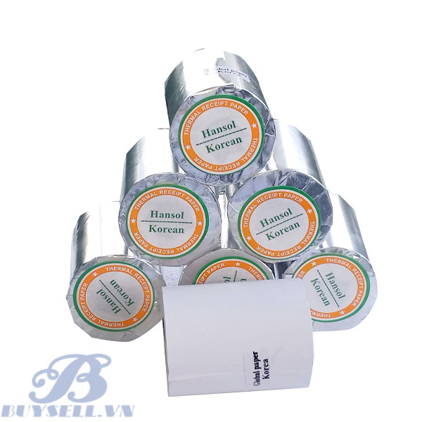 Giấy in Bill Hansol bọc bạc k50x45