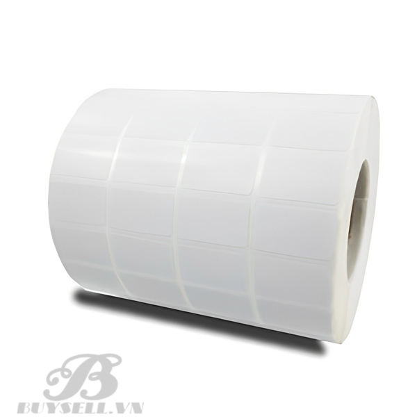 Decal mã vạch 4 tem khổ 35x22 mm dài 50m