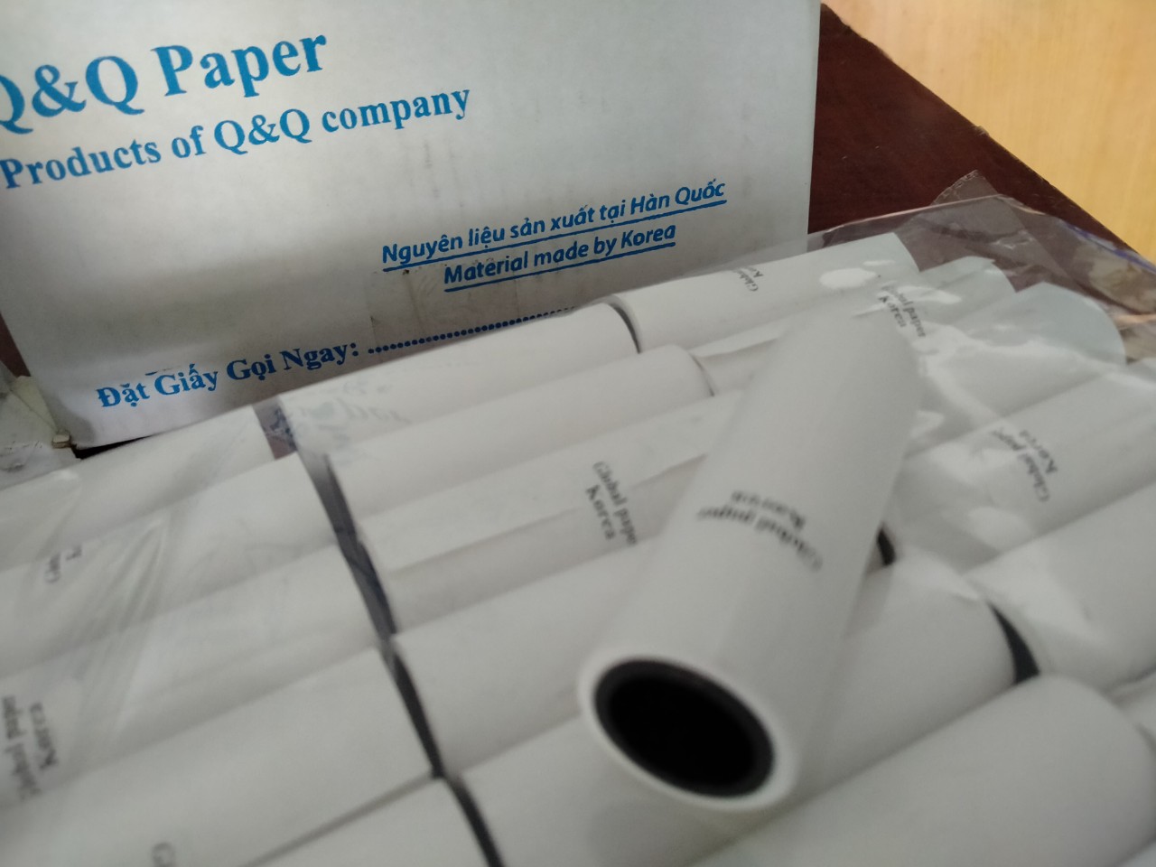 giấy in nhiệt K80x23 mm