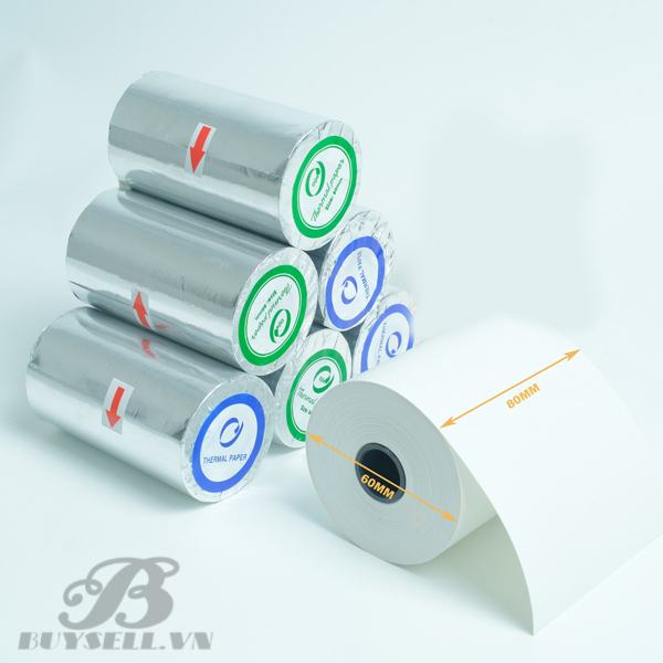 Giấy in hóa đơn K80x60 Oji