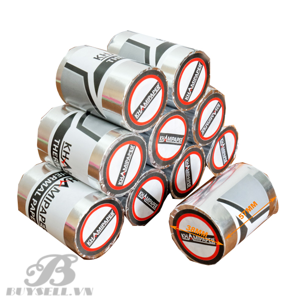 50 Cuộn Giấy in hóa đơn tính tiền nhiệt K57, K58