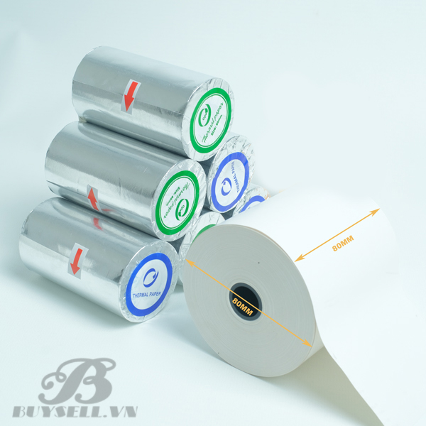 Giấy in hóa đơn K80x80 Oji