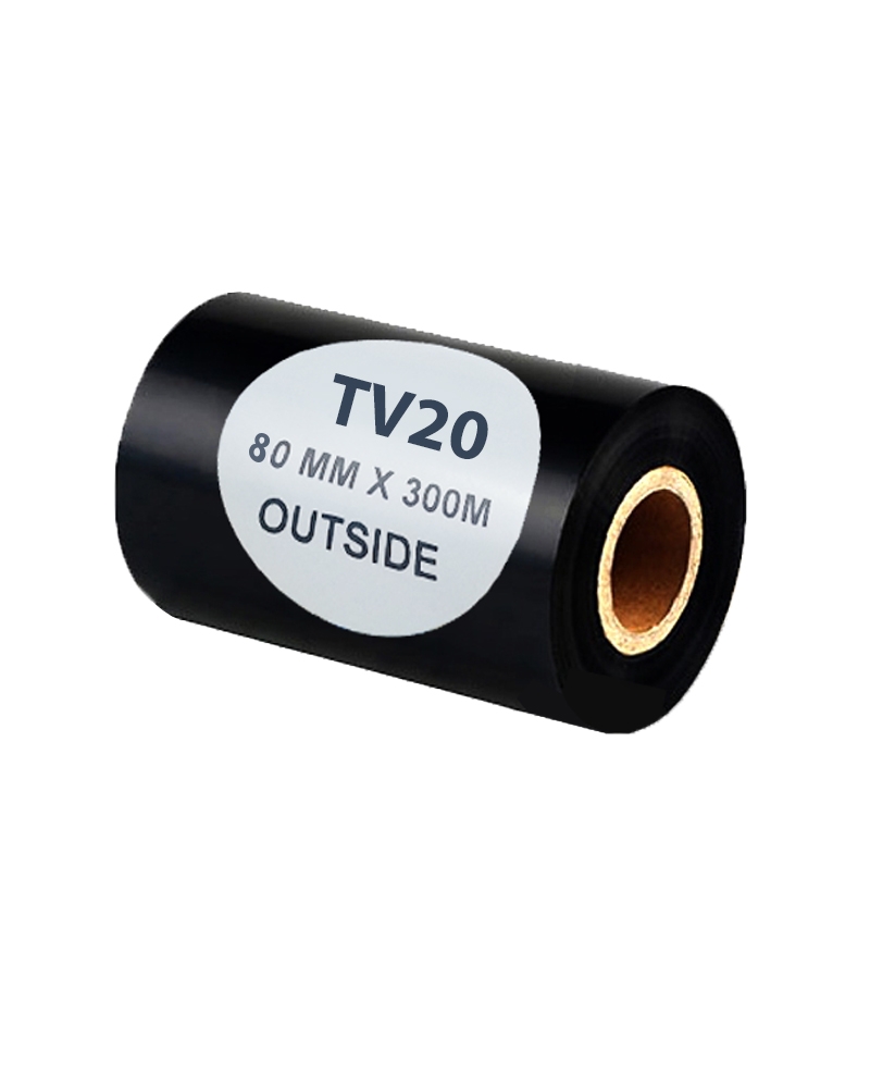 Mực in mã vạch WAX TV20 (80mx300m)