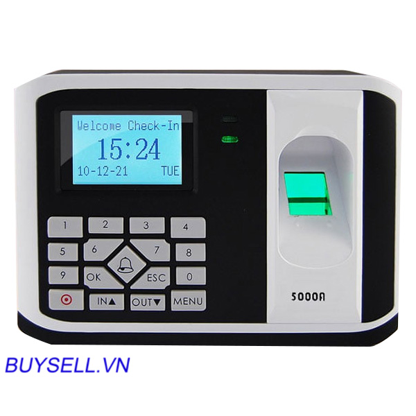 Máy chấm công Kiểm Soát cửa bằng Vân tay + cảm ứng 5000AID