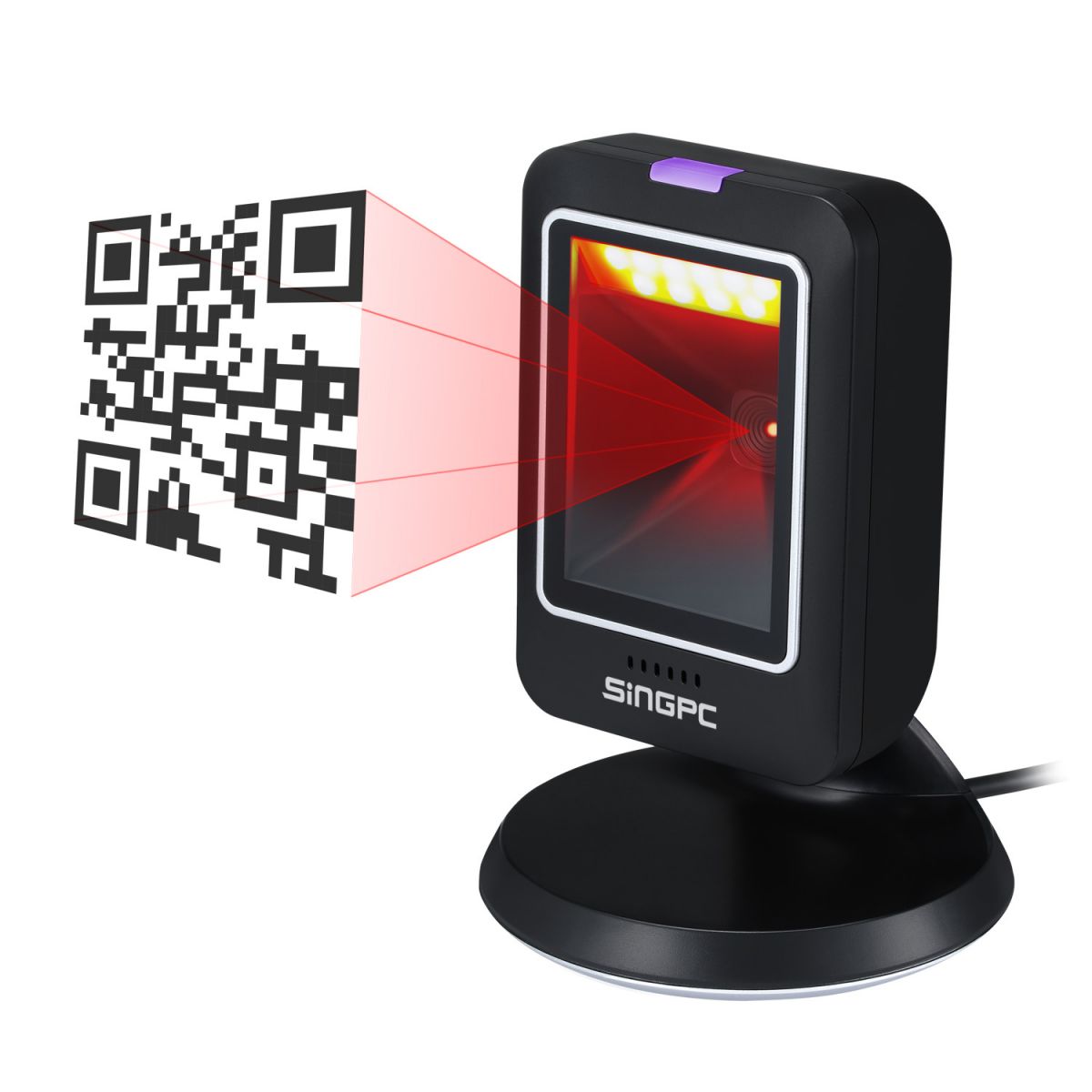 Máy quét mã vạch 2D SingPC Scan - 2800U có dây