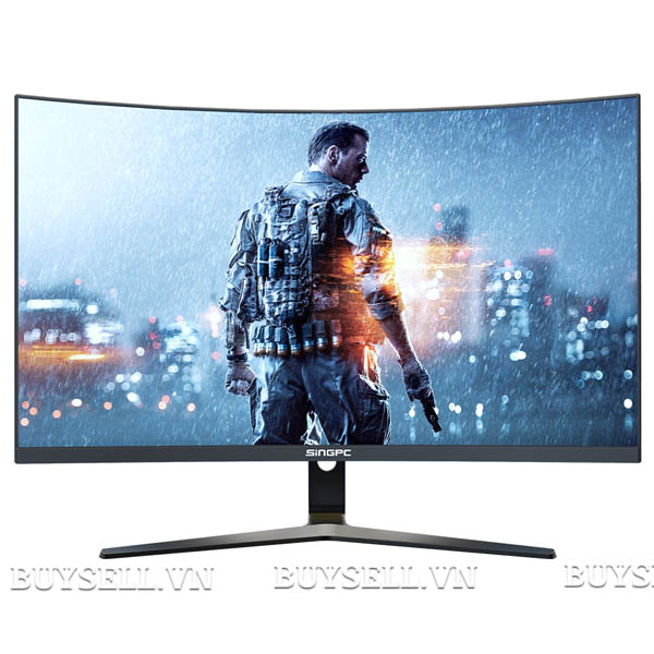 Màn hình Gaming SingPC SGP270CVAG Cong 165Hz