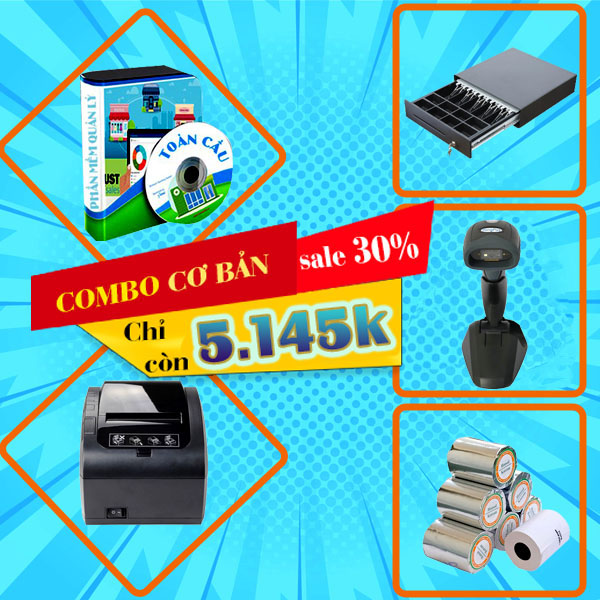 Combo Cơ Bản Phần Mềm Quản Lý Bán Hàng Cửa Hàng Mỹ Phẩm