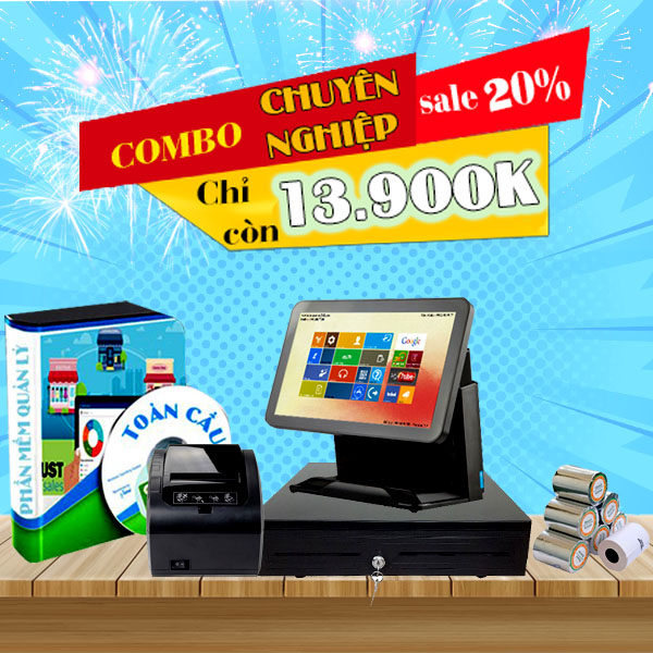 Trọn Bộ Phần Mềm Quản Lý, Tính Tiền Máy Cảm Ứng Khách Sạn