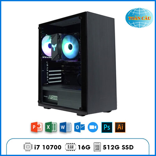 Máy Bộ Cấu Hình Cao I7-10700 | Ram 16GB | SSD 512G