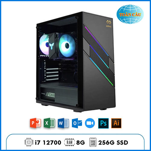 Máy Bộ Cấu Hình Cao I7-12700 | Ram 8GB | SSD 256G