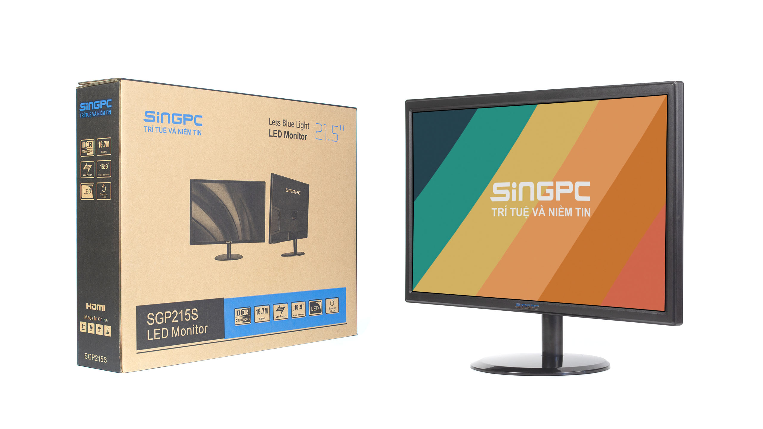 Màn hình SingPC SGP215S LED 21.5 inch