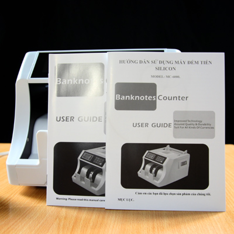 Máy Đếm Tiền Thế Hệ Mới Silicon MC-6000