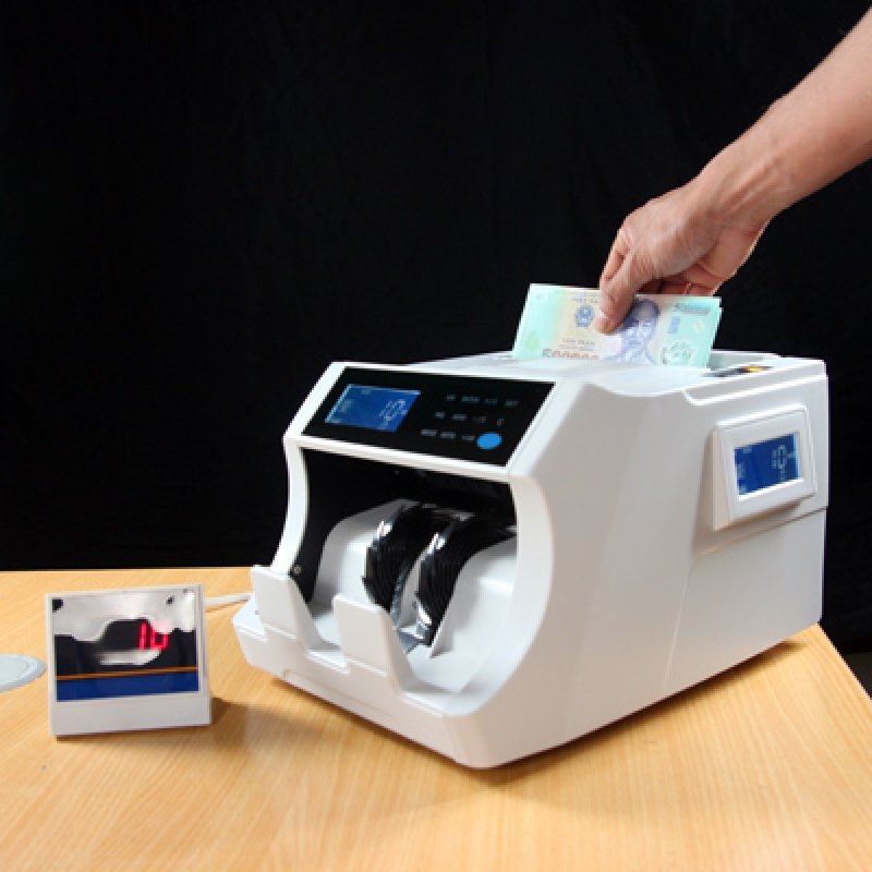 Máy Đếm Tiền Thế Hệ Mới Silicon MC-6000