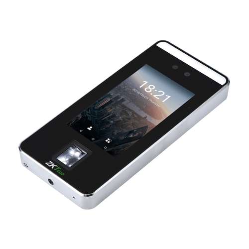 Máy Chấm Công và Kiểm Soát Cửa Nhận Dạng Vân Tay, Khuôn Mặt, Lòng Bàn Tay ZKteco SpeedFace-V5