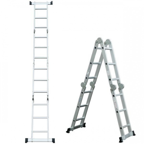 Thang nhôm gấp đa năng 4 đoạn Advindeq ADM103