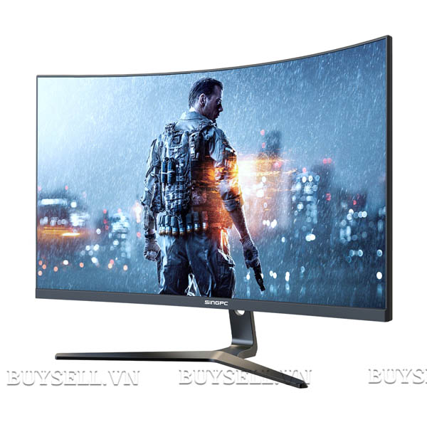 Màn hình Gaming SingPC SGP270CVAG Cong 165Hz