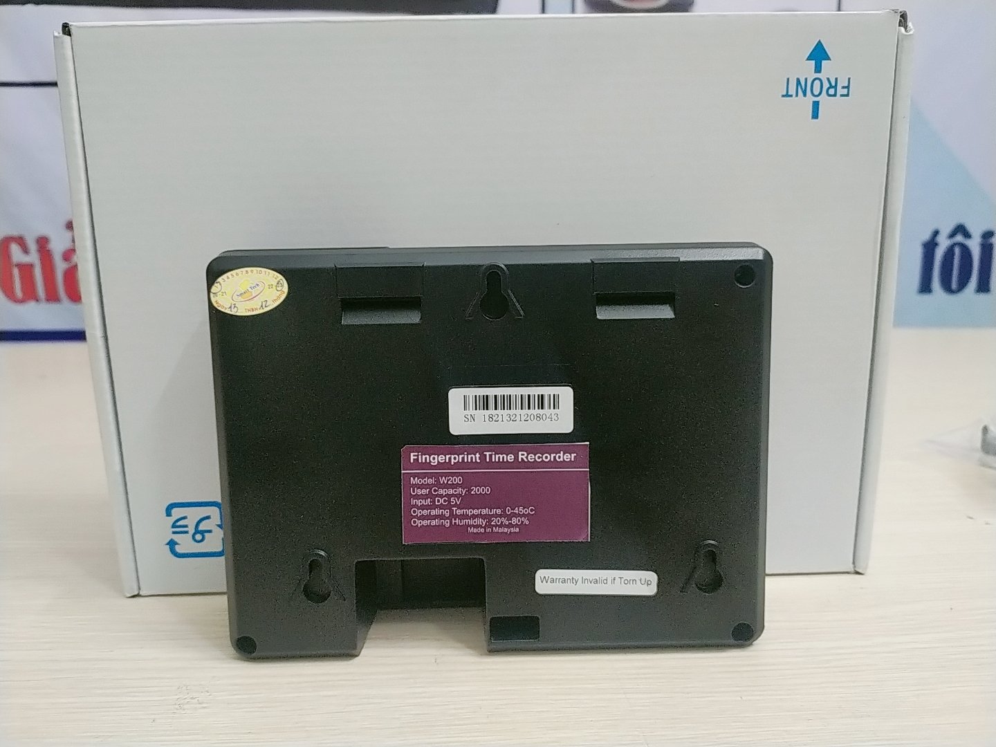 Máy Chấm Công Vân Tay Ronald Jack W200