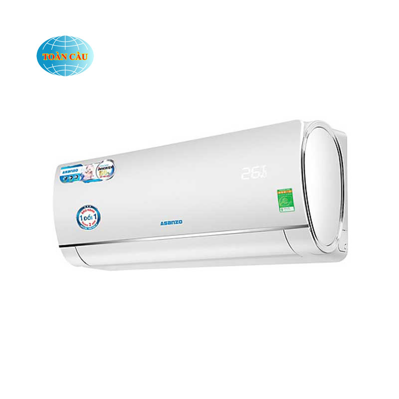 Máy lạnh Asanzo Inverter 1.5 HP K12N66