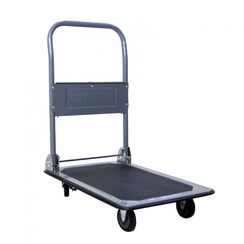 Xe đẩy hàng sàn thép phủ nhám 4 bánh Advindeq TL-170