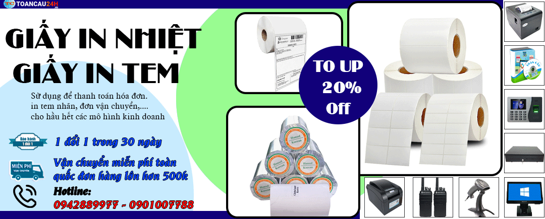 Giấy in hóa đơn